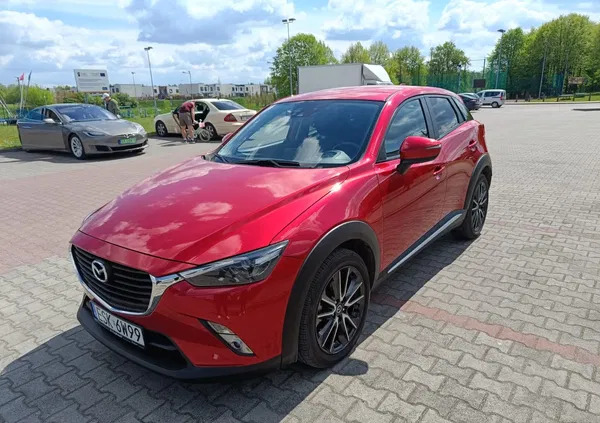 mazda łódzkie Mazda CX-3 cena 72800 przebieg: 42500, rok produkcji 2016 z Skierniewice